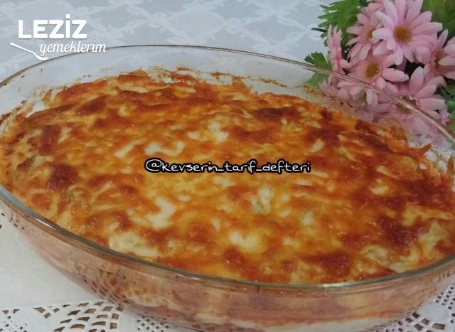 Beşamel Soslu Kıymalı Kabak Yemeği