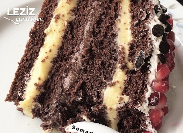 Çikolatalı Kakaolu Yaş Pasta