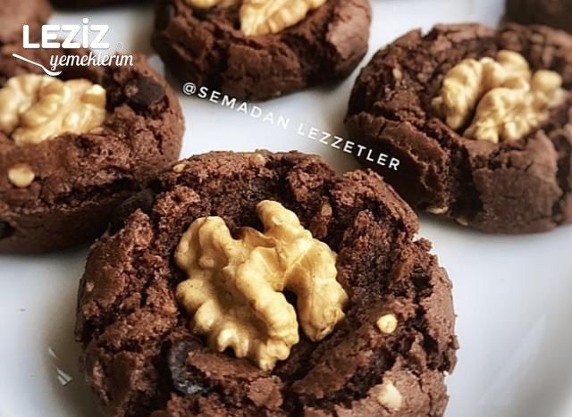 Cevizli Browni Kurabiye