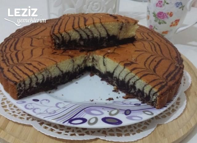Zebra (Ebruli) Kek Tarifi