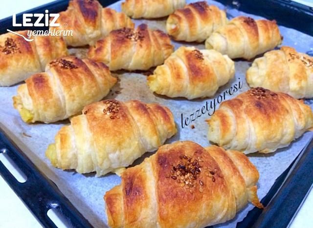 Puf Puf Kremalı Katmer Börek