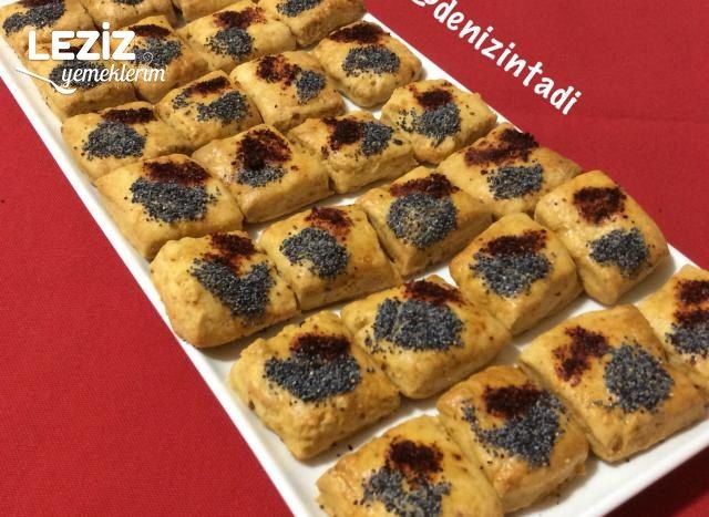 Baharatlı Tuzlu Kurabiye