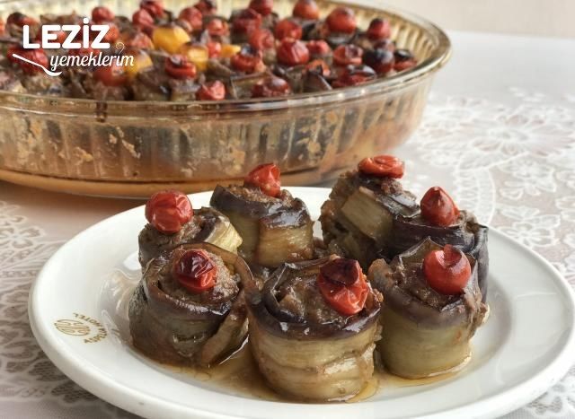 Köfteli Patlıcan Sarması