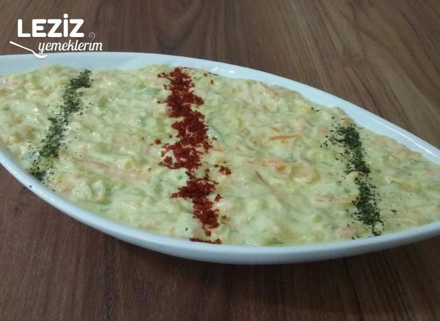 Havuçlu Kabaklı Salata Tarifi