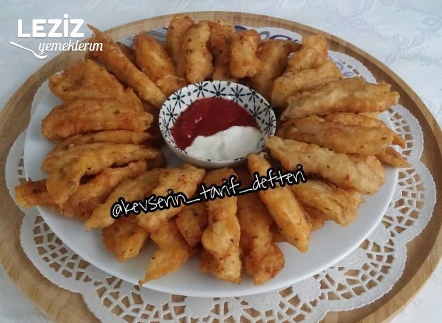 Nefis Tavuk Kalamar Tarifi