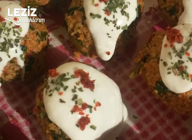 Ispanaklı Bulgur Topları