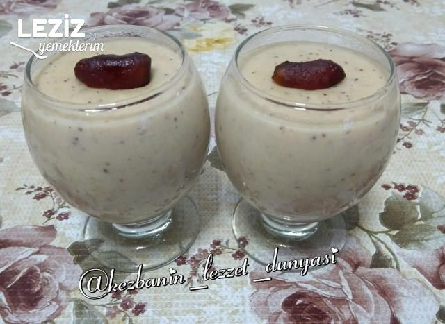 Hurmalı Muhallebi Nasıl Yapılır