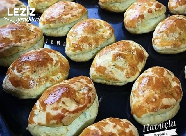 Havuçlu Dereotlu Poğaça