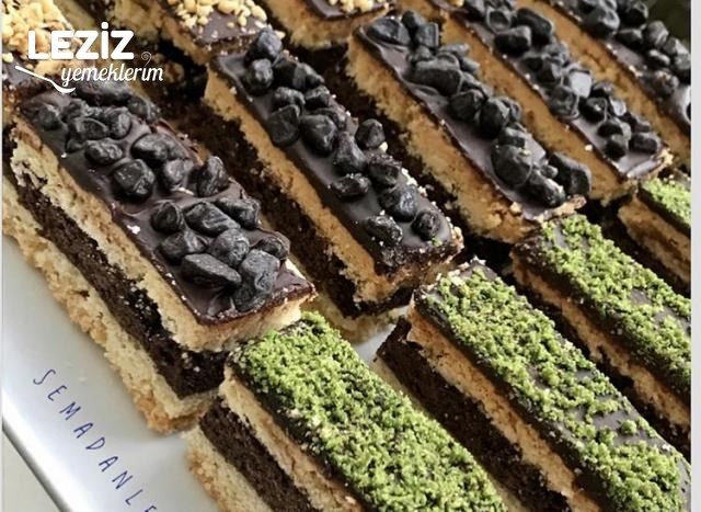 İki Renkli Napolitan Kurabiye