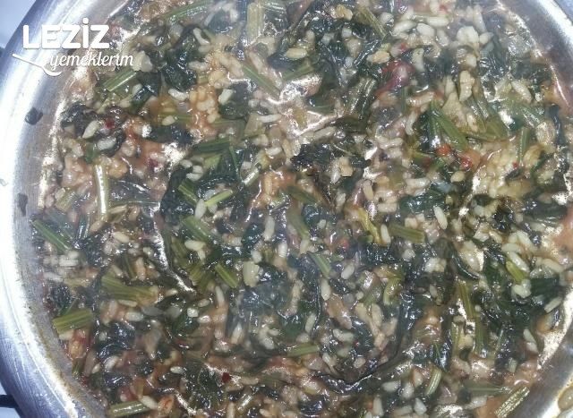 Pirinçli Ispanak Yemeği Tarifi