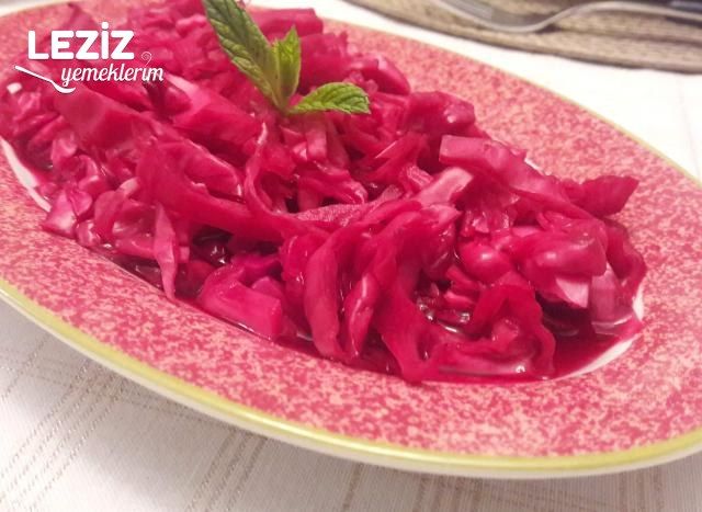 Nefis Kırmızı Lahana Turşusu