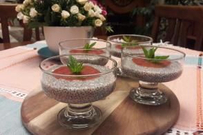 Badem Sütü Ve Chia Tohumlu Rafine Şekersiz Puding