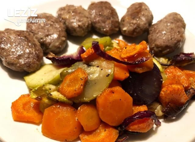 Fırında Kabak Ve Havuç