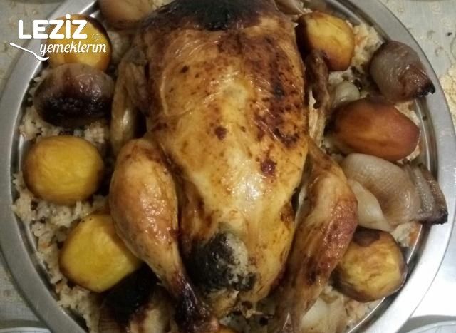 Fırında Tavuk Dolma