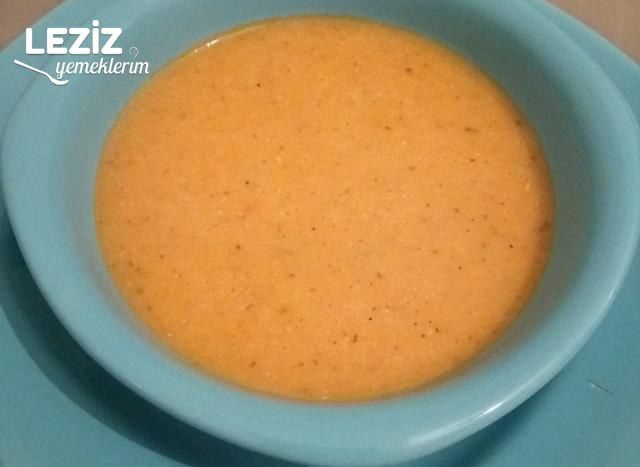 Sebzeli Bol Vitaminli Mercimek Çorbası