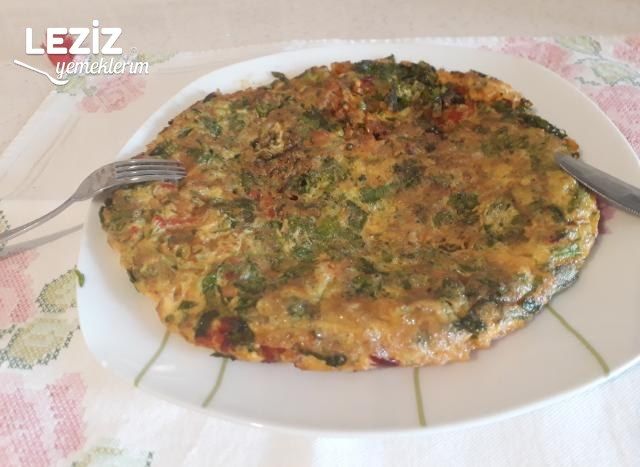 Kahvaltılık Patatesli Omlet
