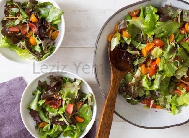 Yeşil Salata Yapılışı