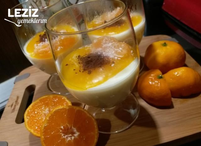 Mandalina Jöleli Sütlü Tatlı