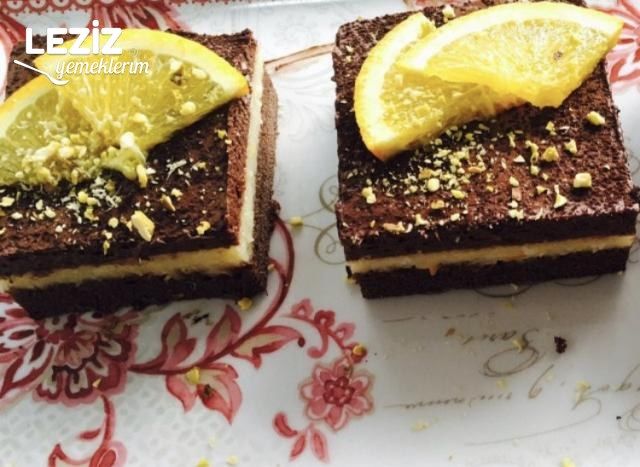 Muhteşem Çikolatalı Portakallı Pasta