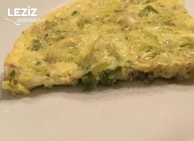 Yumurtalı Pırasa Kavurması