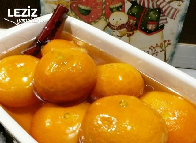 Mandalina Reçeli Yapılışı