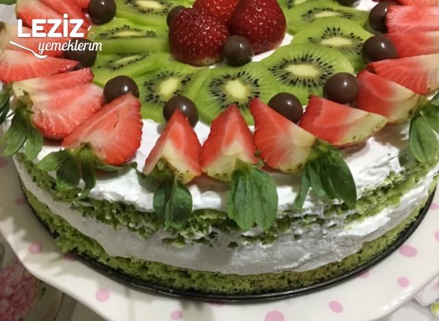 Ispanaklı Kremalı  Pasta