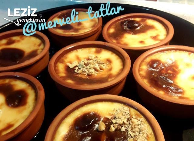 Damla Sakızlı Kremalı Fırın Sütlaç