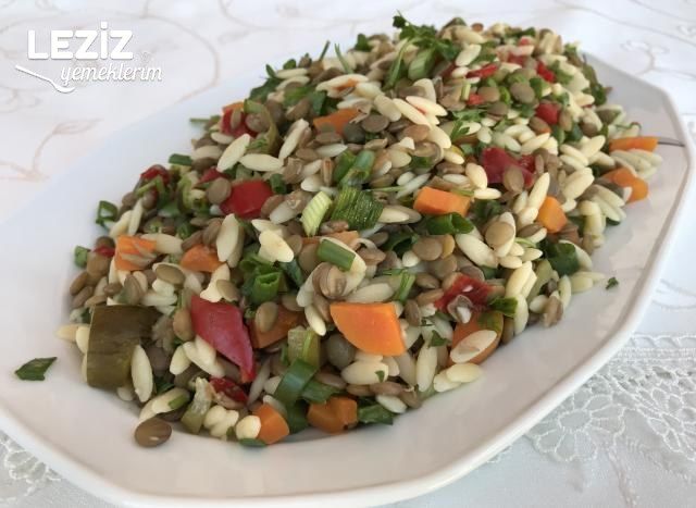 Arpa Şehriyeli Mercimek Salatası