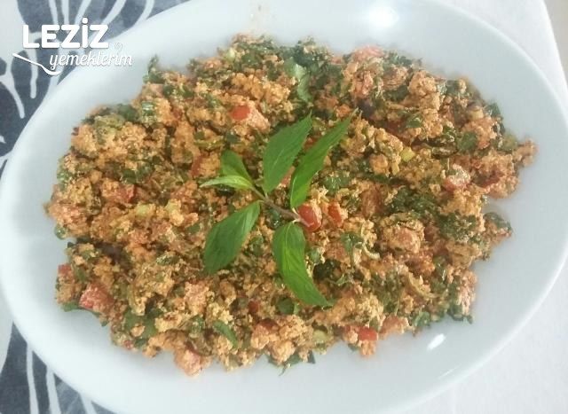 Sürk Salatası (Çökelek Salatası Hatay Yöresi)