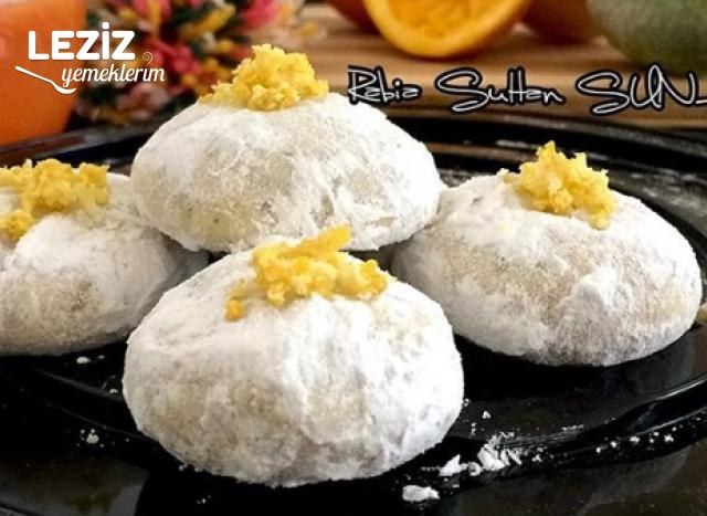 Siyah Çaylı Limonlu Kurabiye