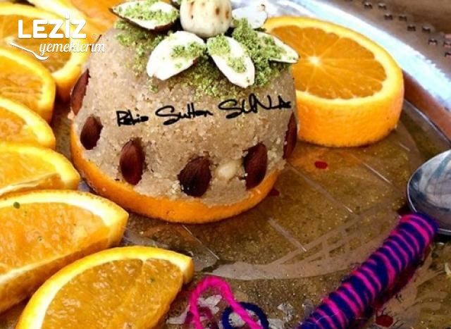 Portakal Yatağında İrmik Helvası