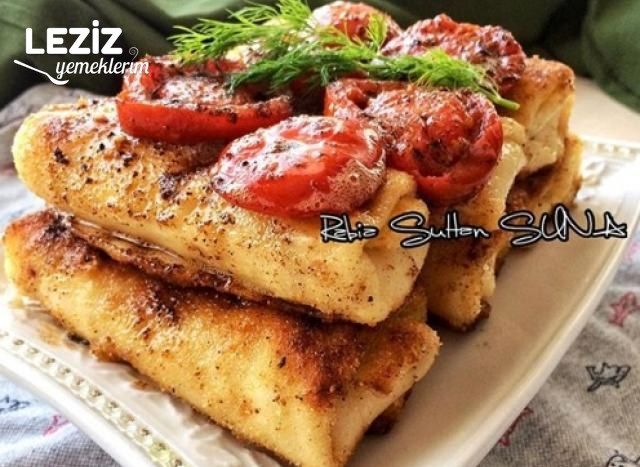 Tavada Çıtır Krep Böreği