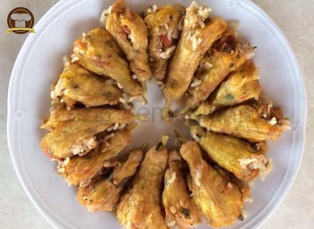 Kabak Çiçeği Dolması Tarifi