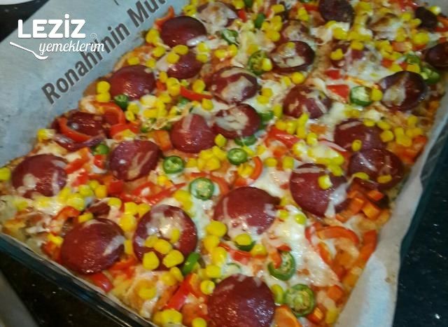Bayat Ekmek Pizzası (Pazar Kahvaltısına)