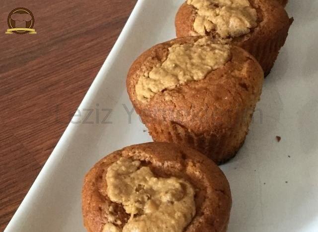 Fındık Ezmeli Çikolatalı Cupcake