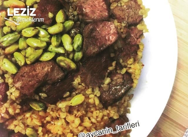 Kavurmalı Firik Pilavı
