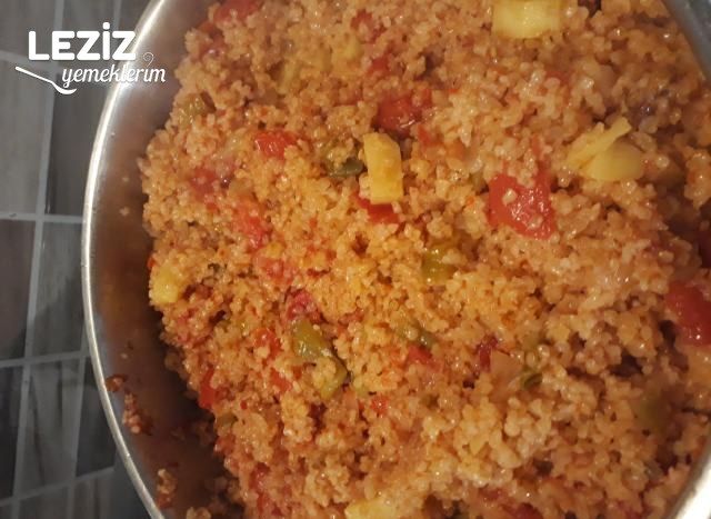 Sebzeli Bulgur Pilavı (Aşamalı Anlatım)