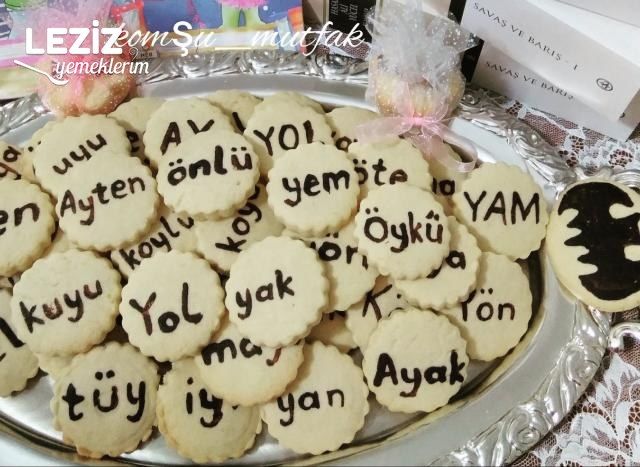 Kakao Baskılı Kurabiye
