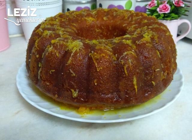 Portakal Soslu Kek Yapımı