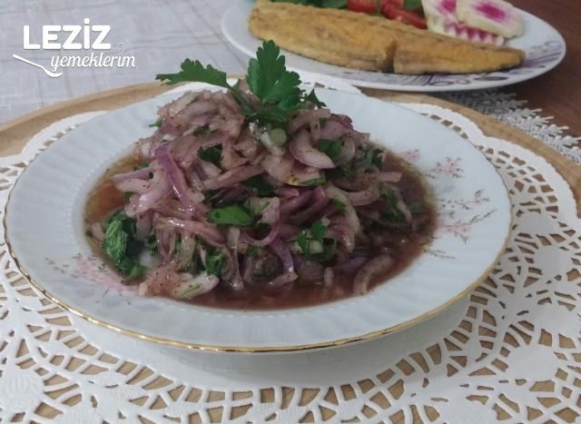 Nefis Soğan Salatası Tarifi