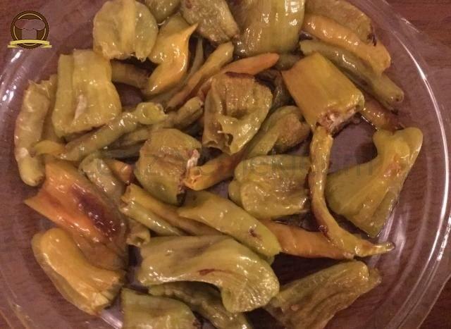 Fırında Biber Kızartması