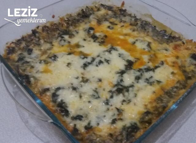 Beşamel Soslu Ispanak