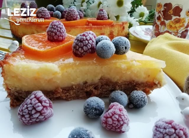 Mandalina Ve Limonlu Cheesecake