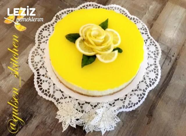 Limonlu Cheesecake (Tam Kıvamında - Bayılacaksınız)