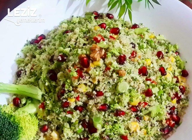 Bulgurlu Brokoli Salatası (Gün Sunumlarınıza Yakışacak Bir Lezzet)