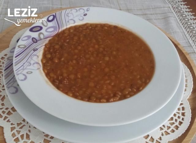 Kıymalı Mercimek Yemeği (Düdüklü Tencerede)
