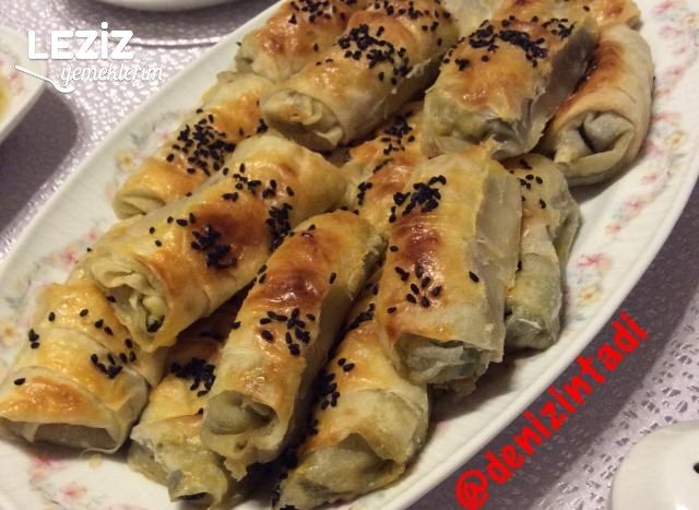 Ispanaklı Sarma Börek Tarifi