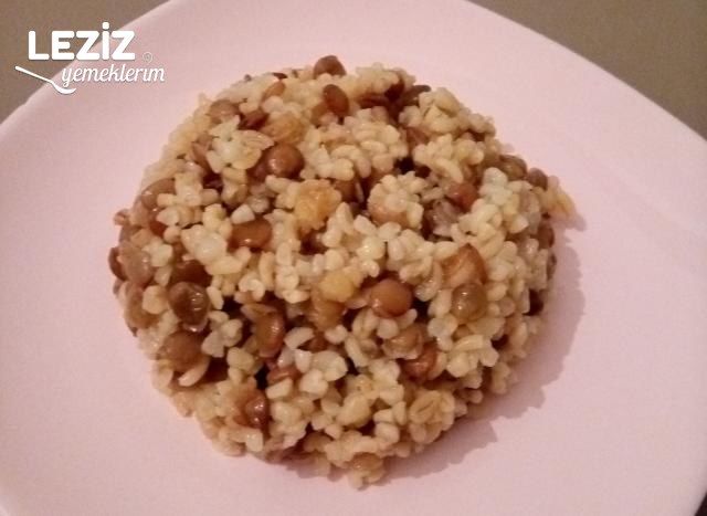 Yeşil Mercimekli Bulgur Pilavı