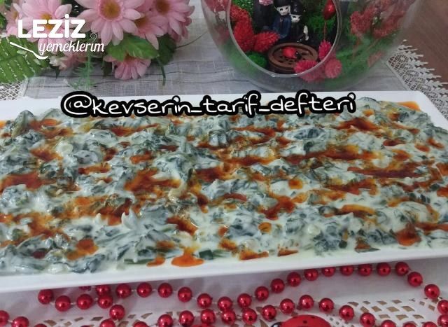 Nefis Ispanak Borani Tarifi