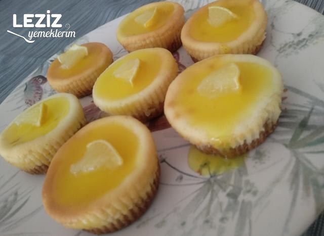 Limonlu Mini Cheesecake